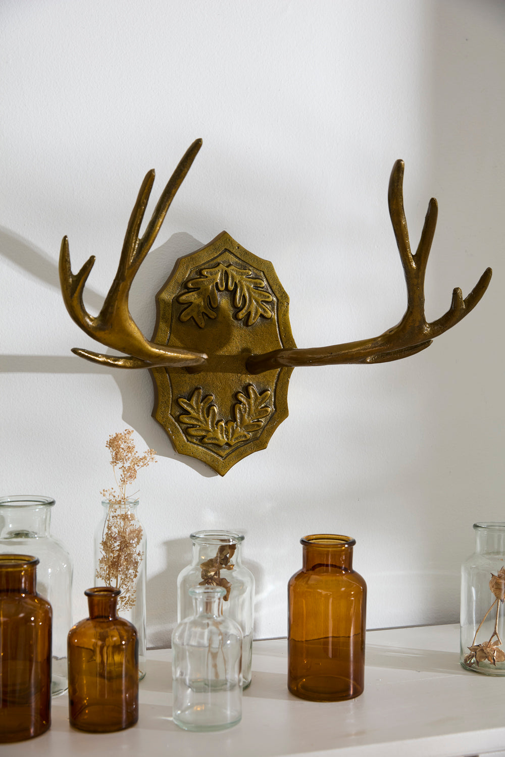 Oakdale Antler Wall Mount By Accent Decor | Wall Decor | Modishstore - 8