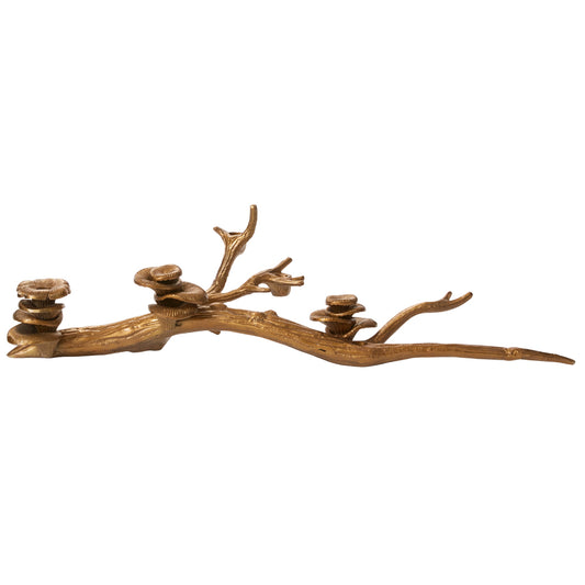 Oyster Mushroom Candleholder By Accent Decor | Candle Holders | Modishstore - 1