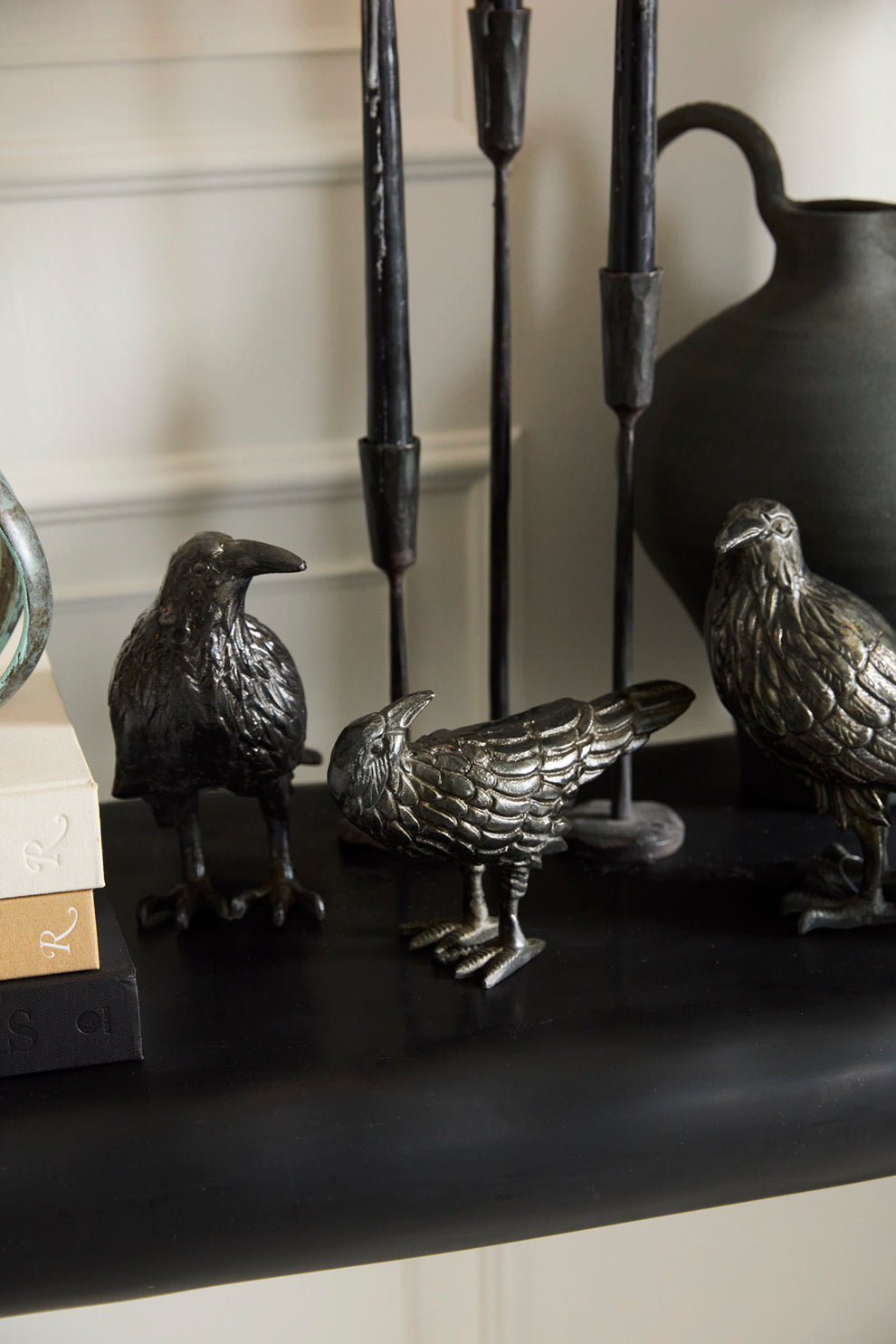 Nevermore Figurine Set of 4 By Accent Decor | Figurines | Modishstore - 9