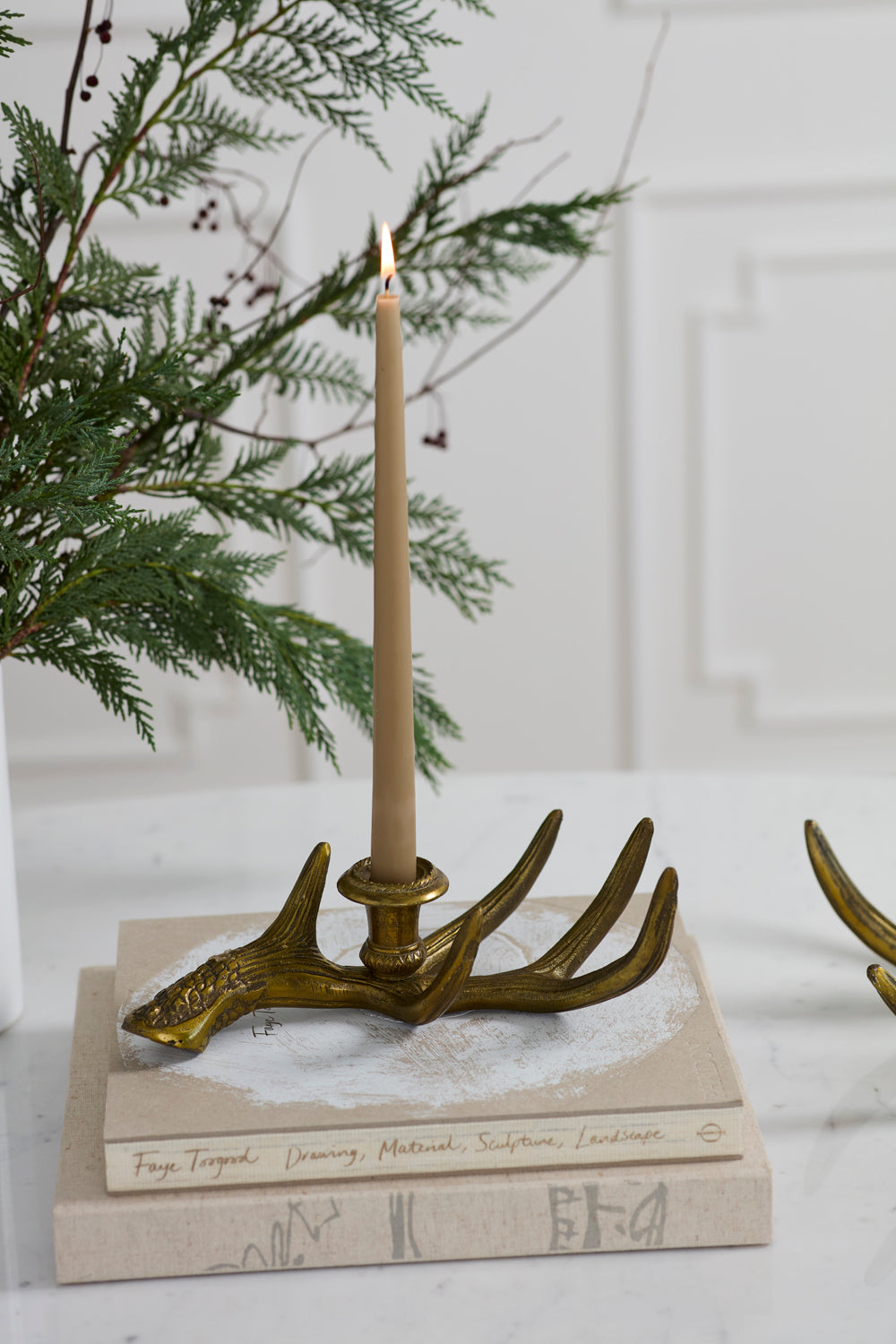 Elegant Antler Candleholder Set of 2 By Accent Decor | Candle Holders | Modishstore - 6