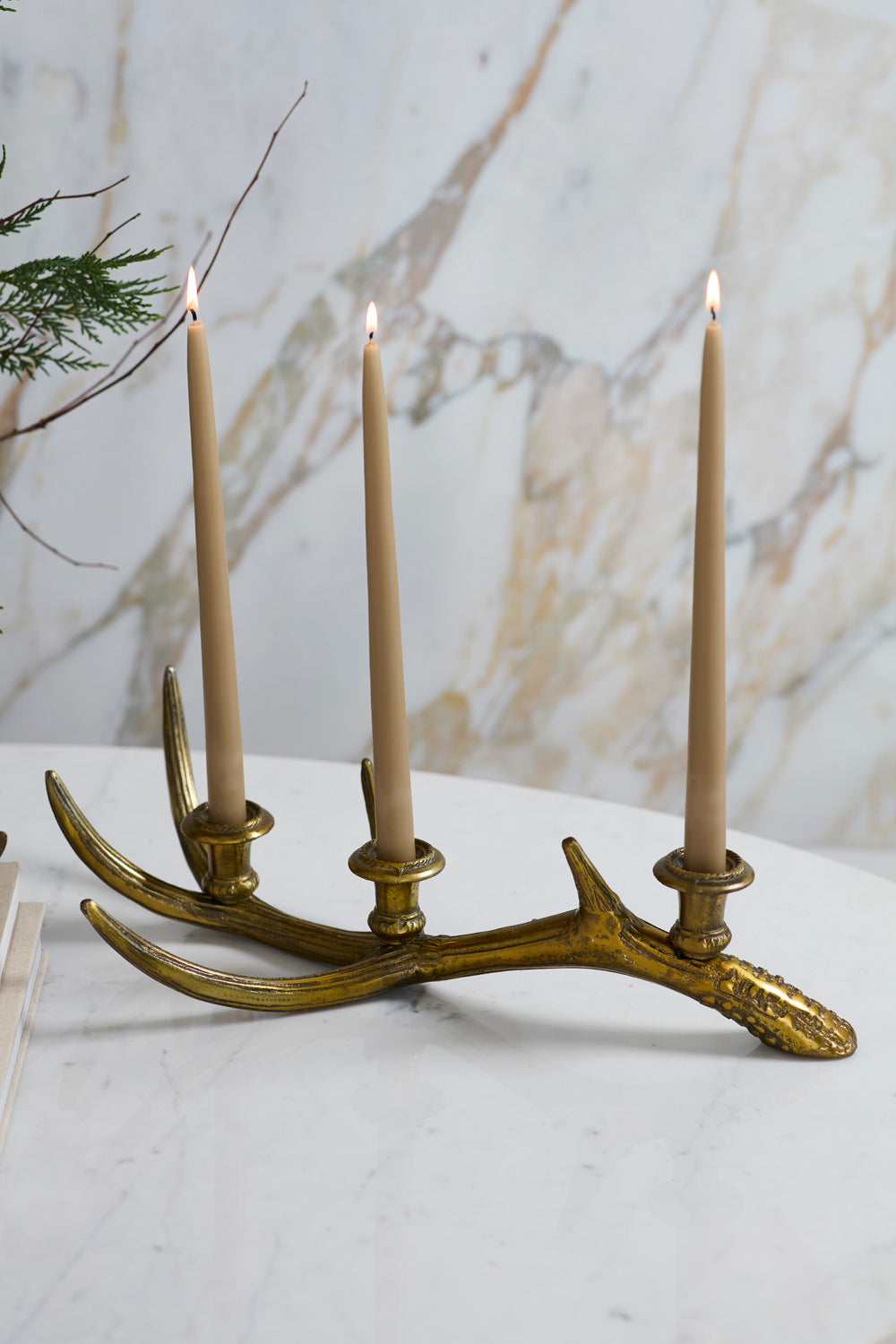 Elegant Antler Candleholder Set of 2 By Accent Decor | Candle Holders | Modishstore - 9