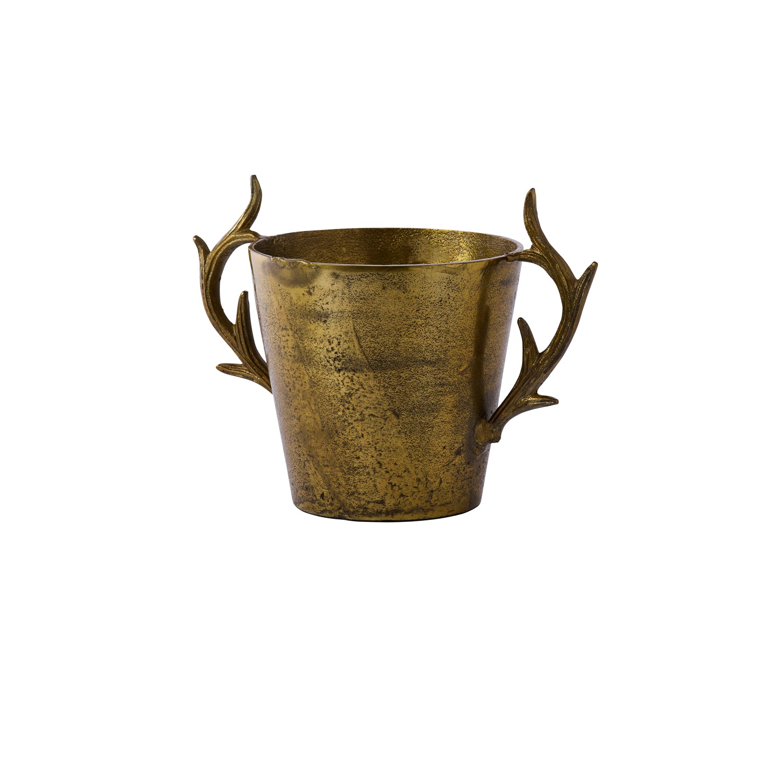 Antique Antler Bucket By Accent Decor | Planters, Troughs & Cachepots | Modishstore - 2