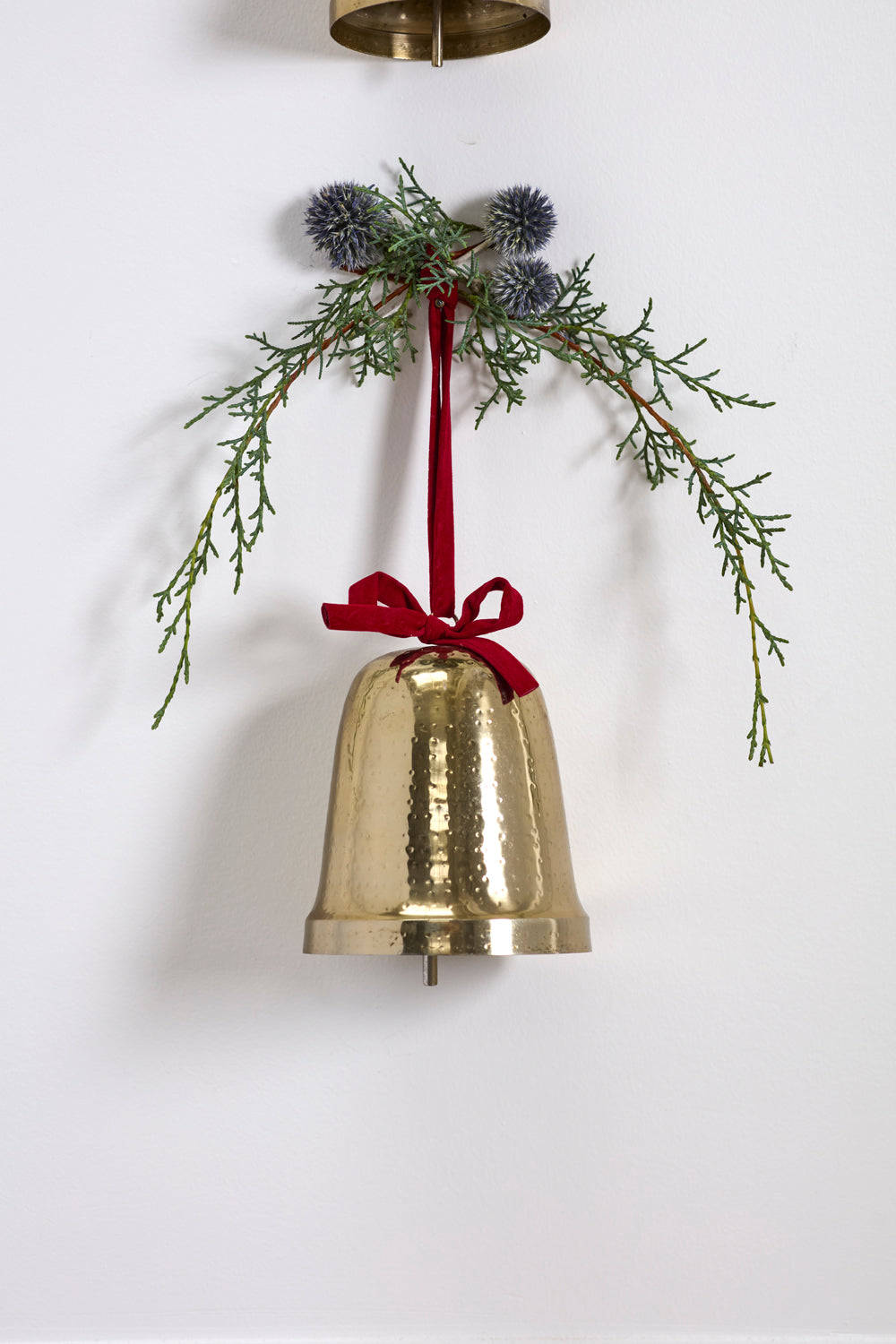 Velvet Bow Trimmed Bell Set of 4 By Accent Decor | Planters, Troughs & Cachepots | Modishstore - 8
