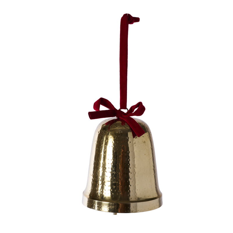 Velvet Bow Trimmed Bell Set of 4 By Accent Decor | Planters, Troughs & Cachepots | Modishstore - 6