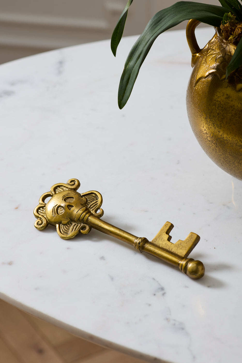 Skeleton Key Decorative Object Set of 4 By Accent Decor | Planters, Troughs & Cachepots | Modishstore - 4
