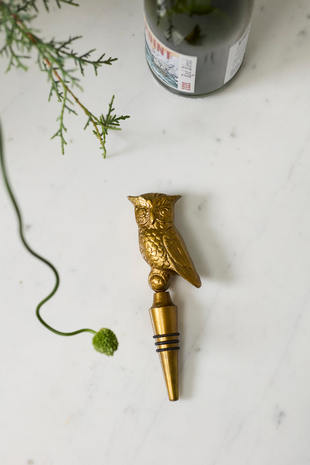 Winter Woods Bottle Stopper Set of 8 By Accent Decor | Planters, Troughs & Cachepots | Modishstore - 5