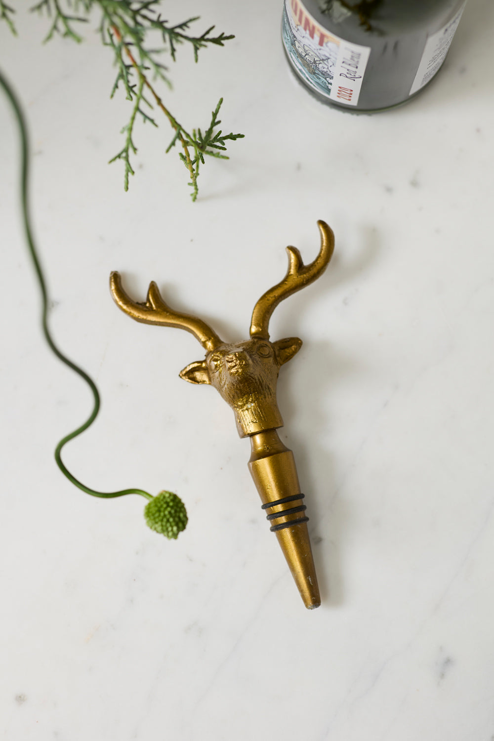 Winter Woods Bottle Stopper Set of 8 By Accent Decor | Planters, Troughs & Cachepots | Modishstore - 8