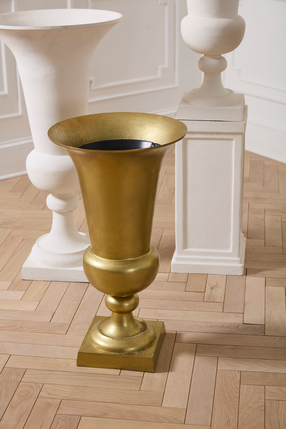 Sparta Urn and Pedestal By Accent Decor | Vases | Modishstore - 7