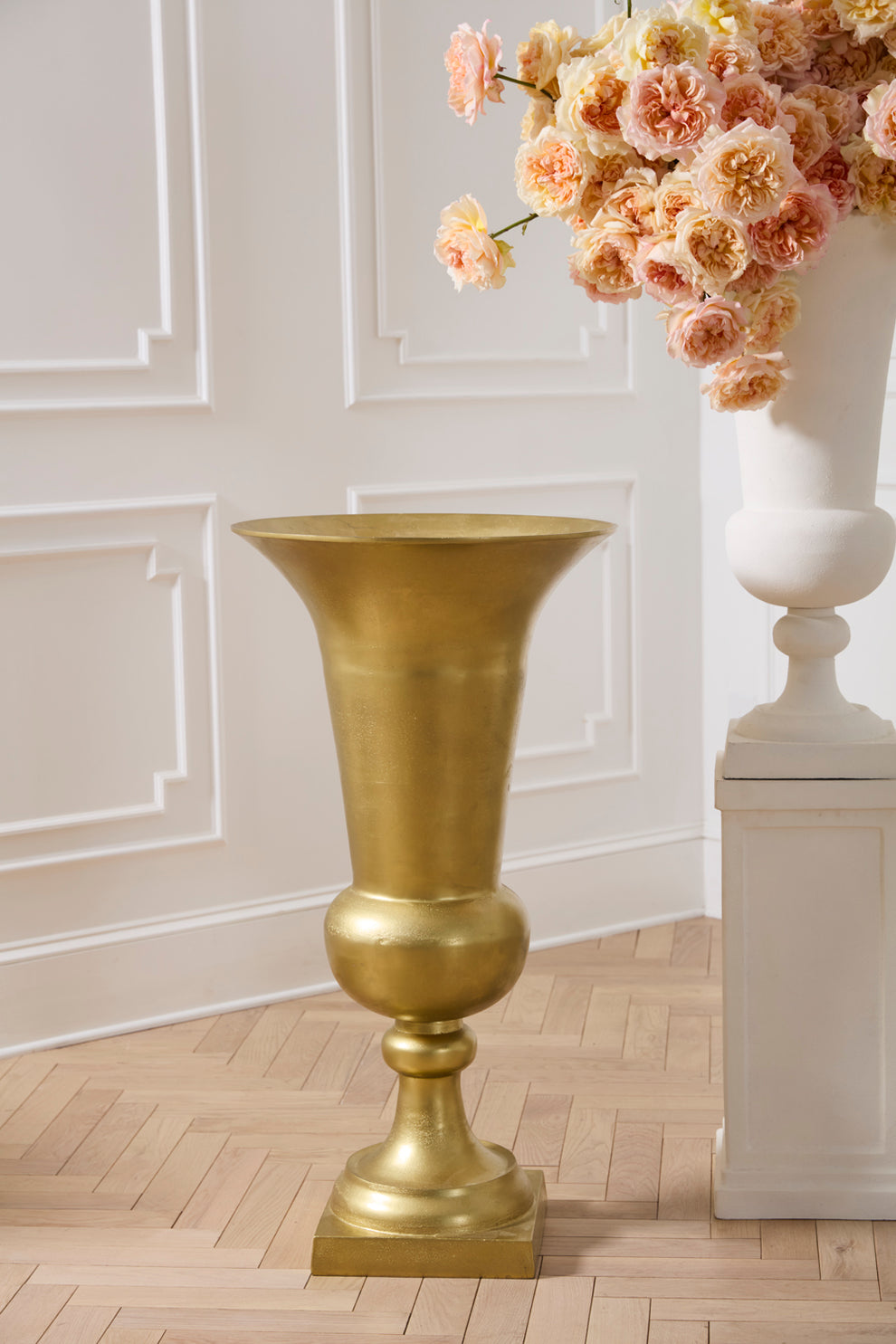 Sparta Urn and Pedestal By Accent Decor | Vases | Modishstore - 9