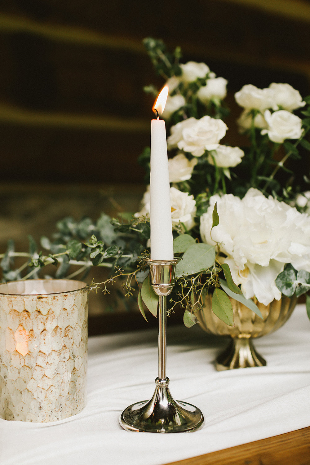 Antique Candlestick Set of 4 By Accent Decor | Candle Holders | Modishstore - 15