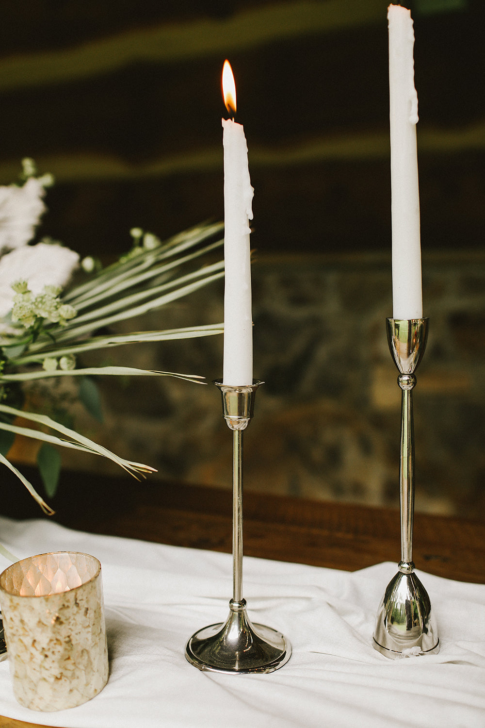 Antique Candlestick Set of 4 By Accent Decor | Candle Holders | Modishstore - 18