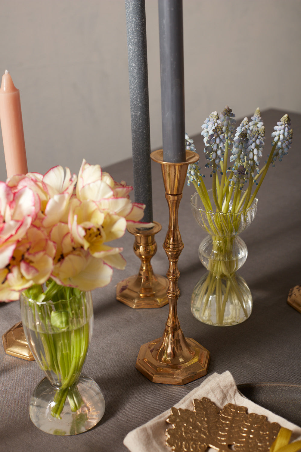Antique Candlestick Set of 4 By Accent Decor | Candle Holders | Modishstore - 20
