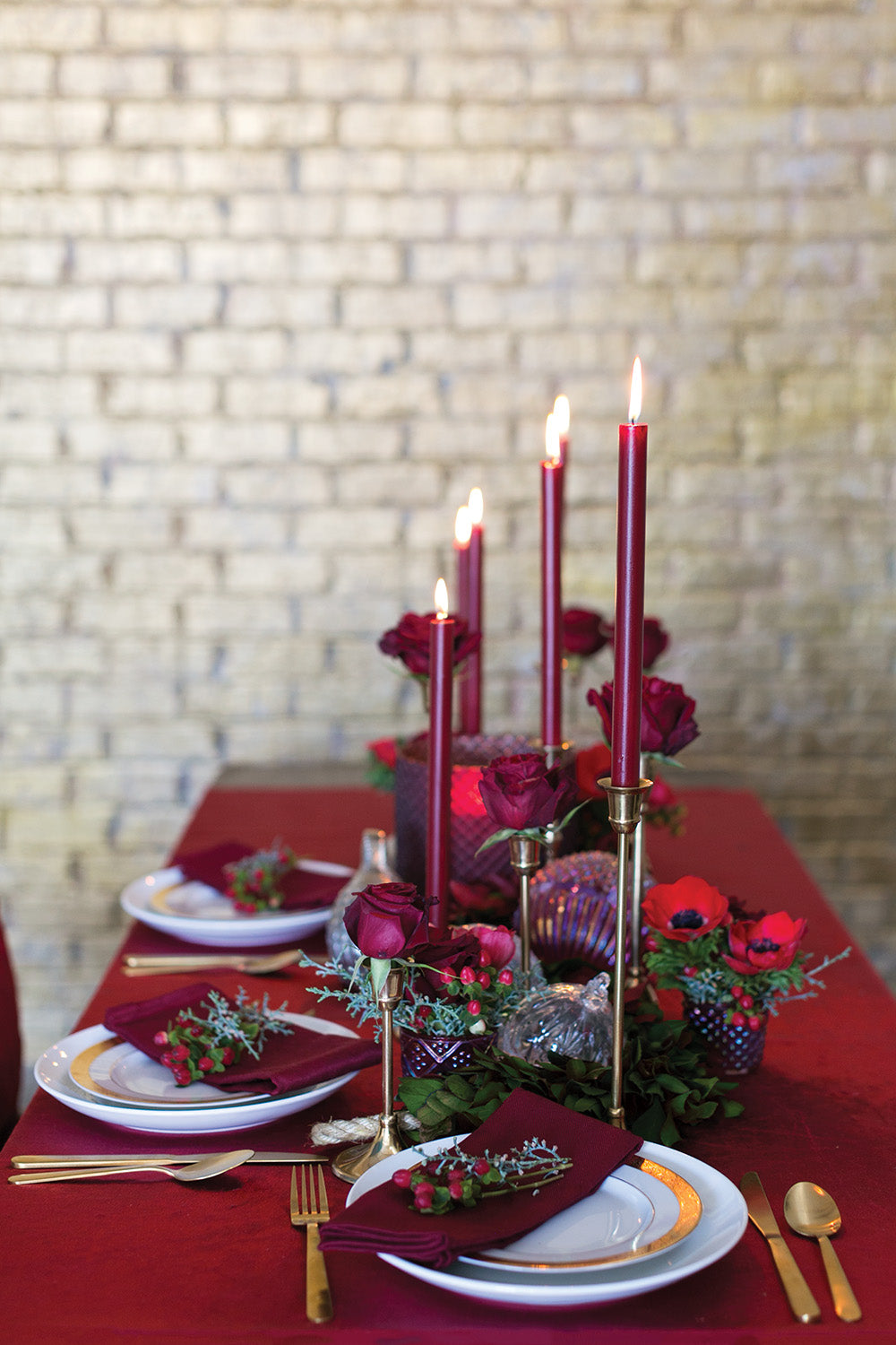 Antique Candlestick Set of 4 By Accent Decor | Candle Holders | Modishstore - 28