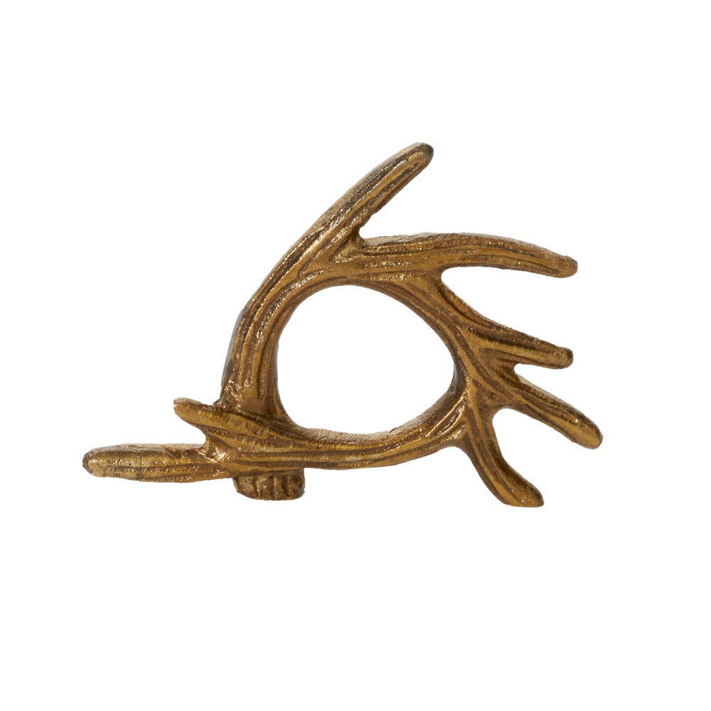 Elk Napkin Ring Set of 8 By Accent Decor | Planters, Troughs & Cachepots | Modishstore - 2