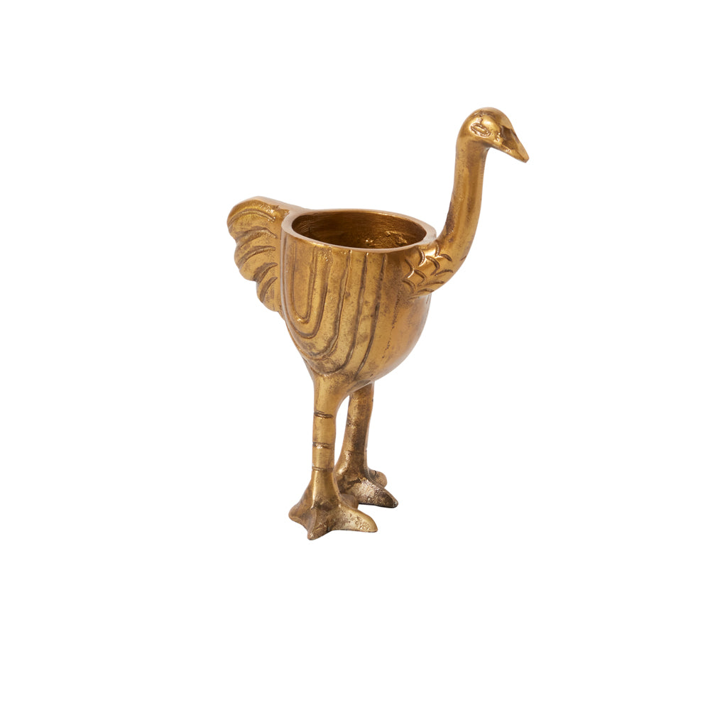 Ostrich Pot Set of 2 By Accent Decor | Planters, Troughs & Cachepots | Modishstore - 2