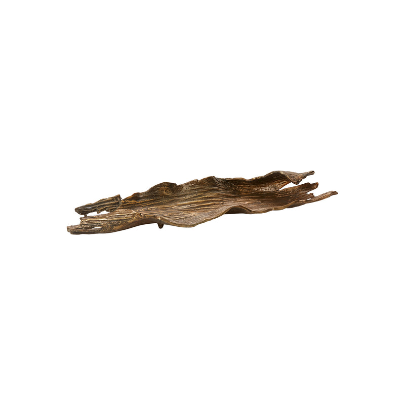 Golden Cedar Tray By Accent Decor | Decorative Trays & Dishes | Modishstore - 2