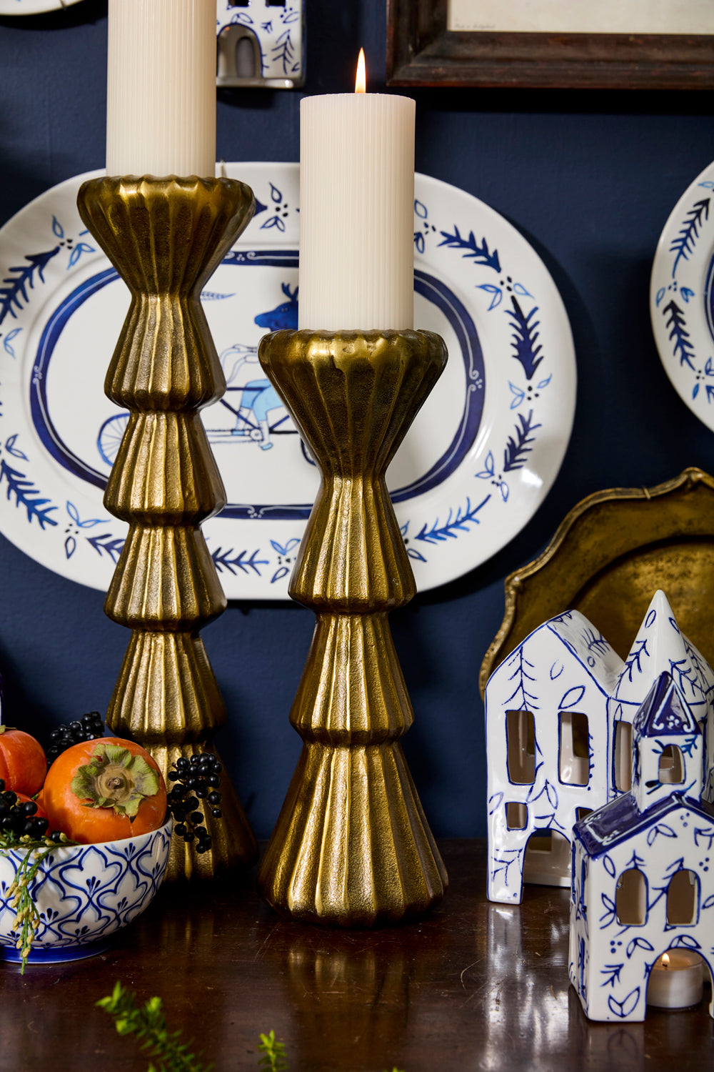 Newark Candleholder Set of 2 By Accent Decor | Candle Holders | Modishstore - 4