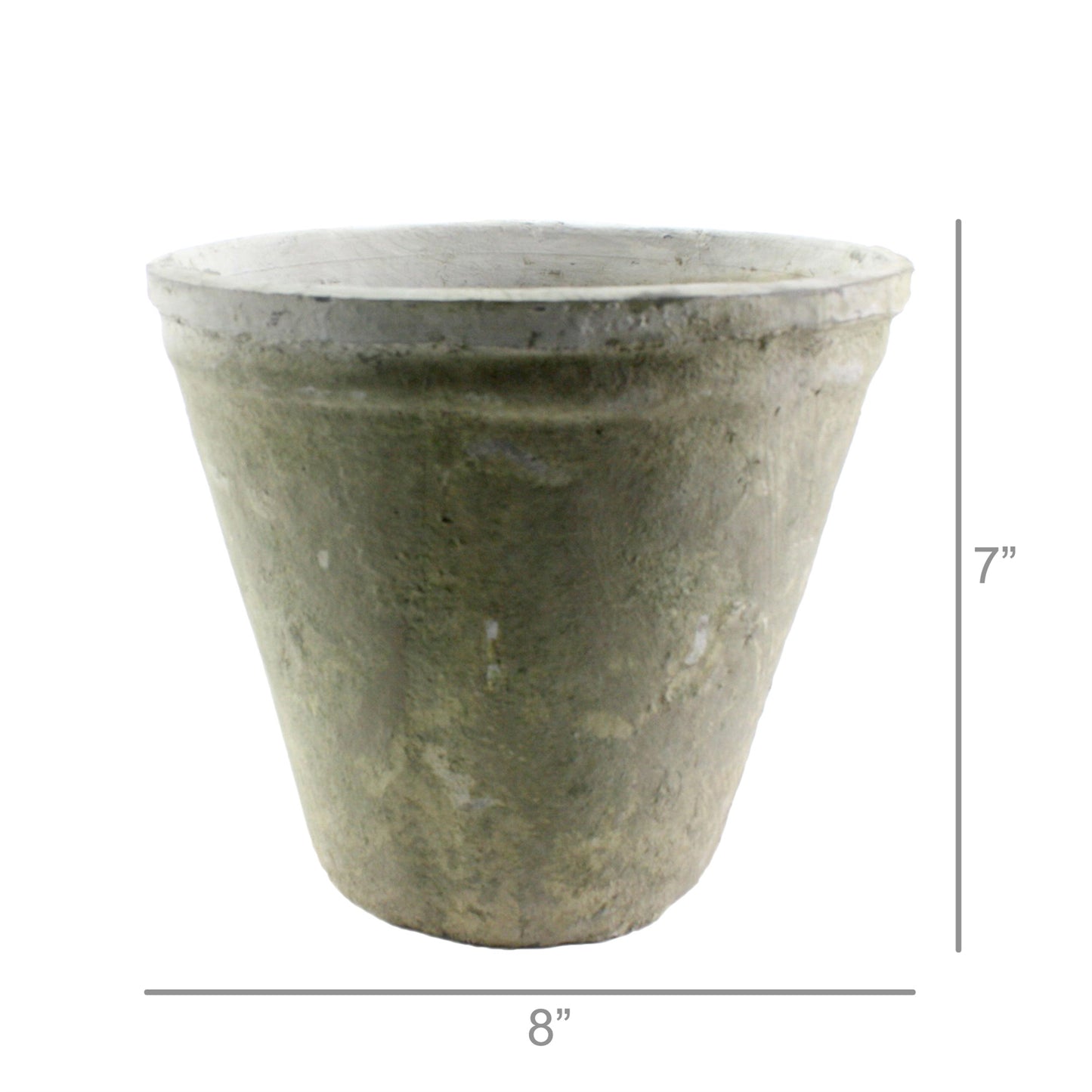 Rustic Terra Cotta Short Tomato Pot - Large - Whitestone Set Of 4 By HomArt | Planters, Troughs & Cachepots | Modishstore - 3