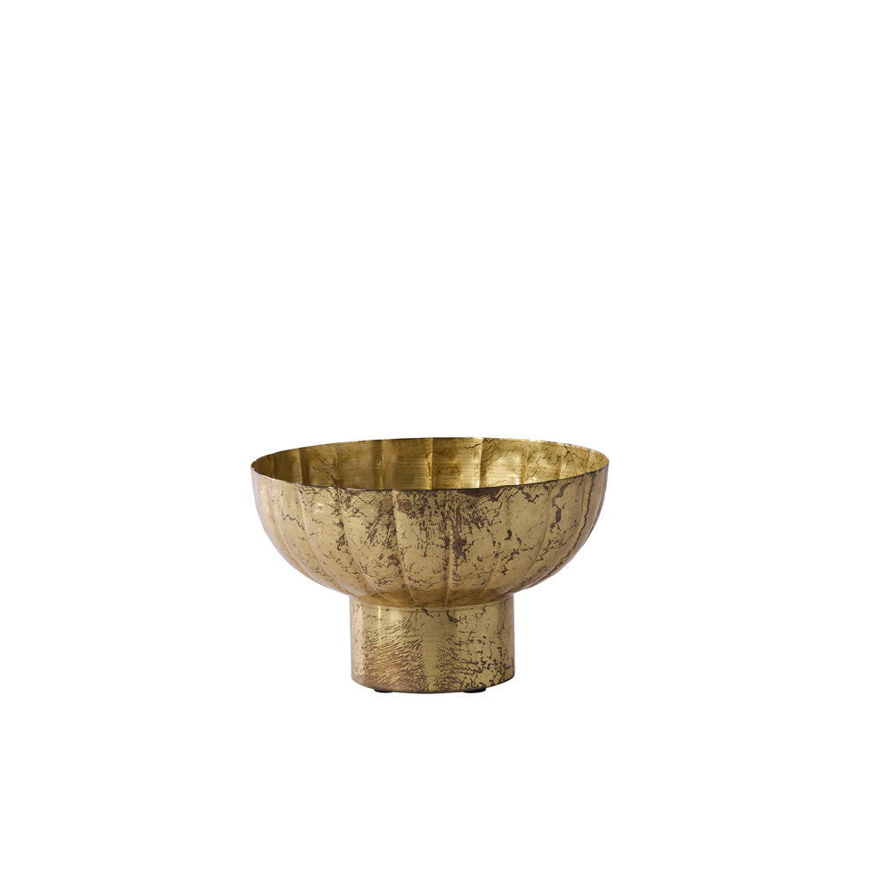 Golden Shine Footed Bowl Set of 2 By Accent Decor | Decorative Bowls | Modishstore - 7