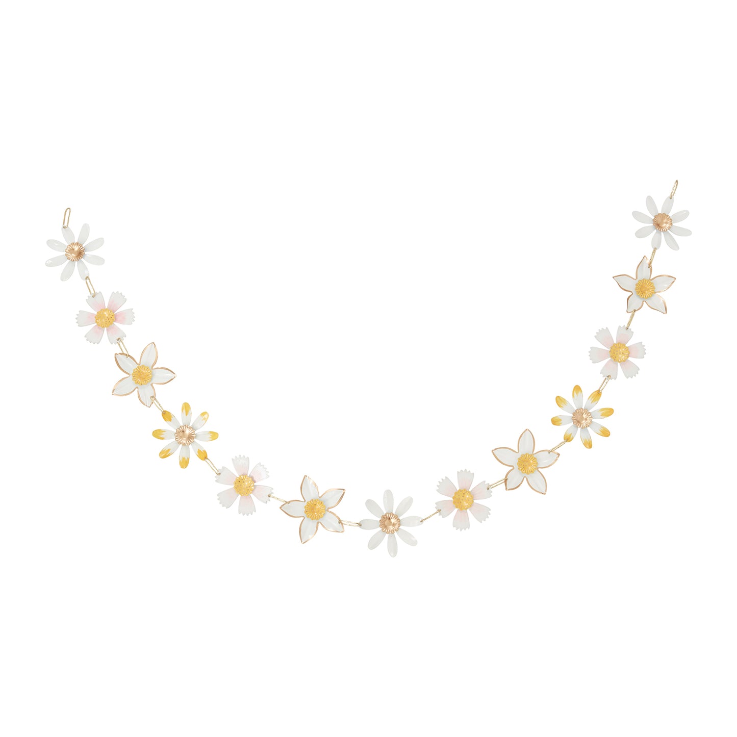 Daisy Garland Set of 2 By Accent Decor | Garland & Wreath | Modishstore - 2