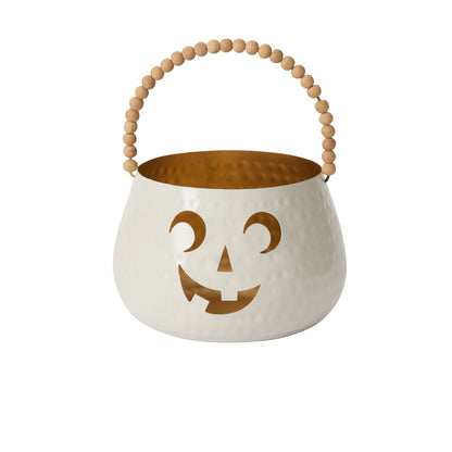 Charming Pumpkin Basket Set of 2 By Accent Decor | Planters, Troughs & Cachepots | Modishstore - 2