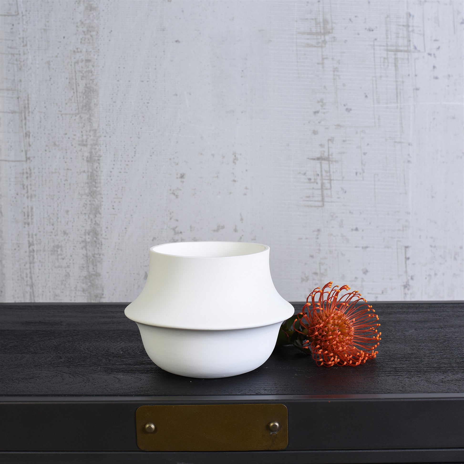 Vita Vase - Large - Matte White Set Of 4 By HomArt | Vases | Modishstore - 4