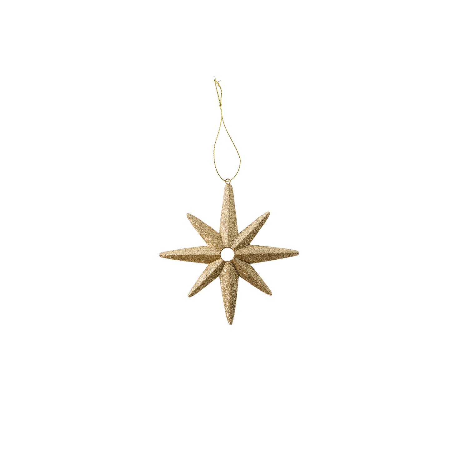Wishing Star Ornament Set of 8 By Accent Decor | Ornaments | Modishstore - 2