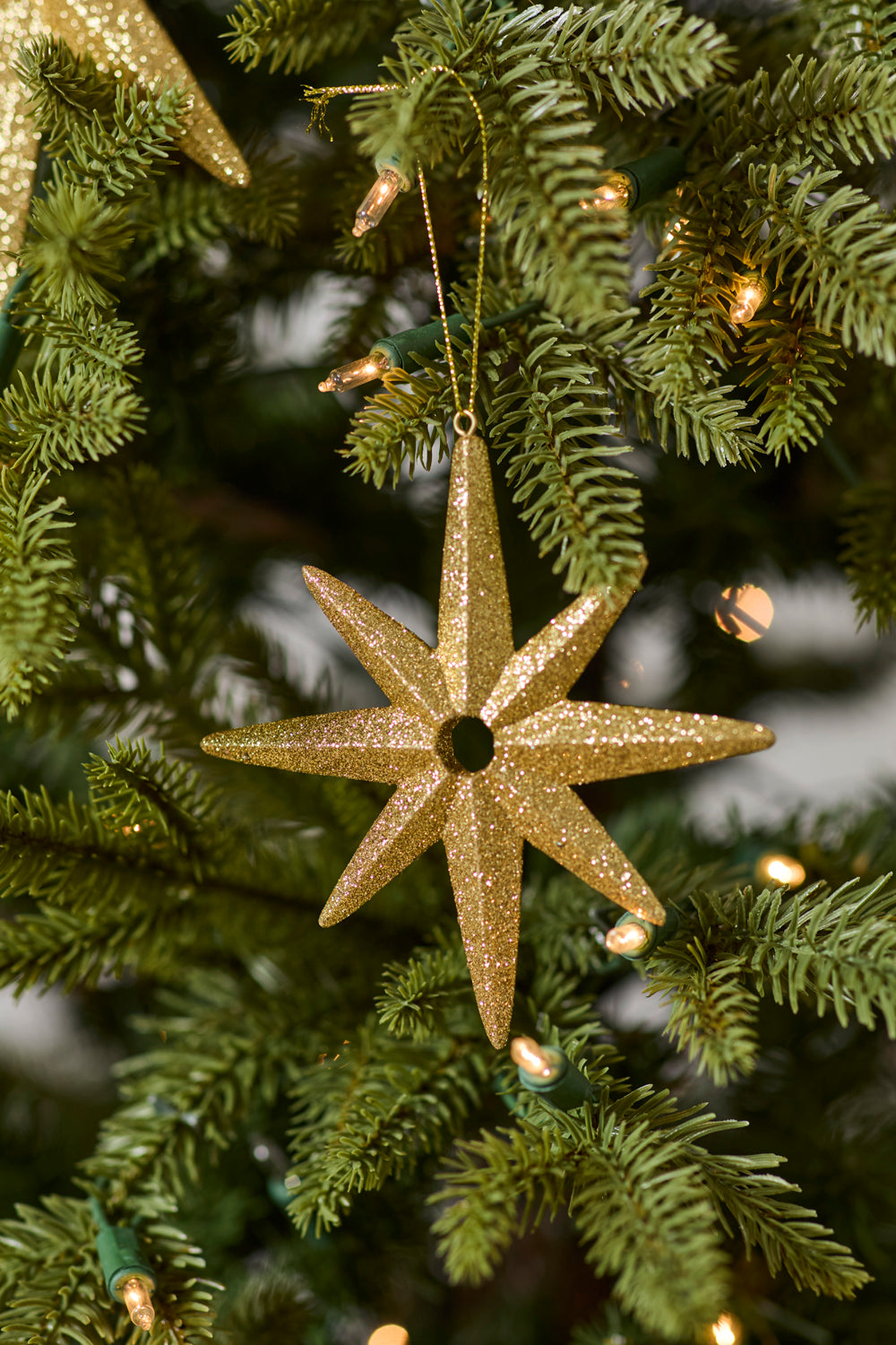 Wishing Star Ornament Set of 8 By Accent Decor | Ornaments | Modishstore - 5