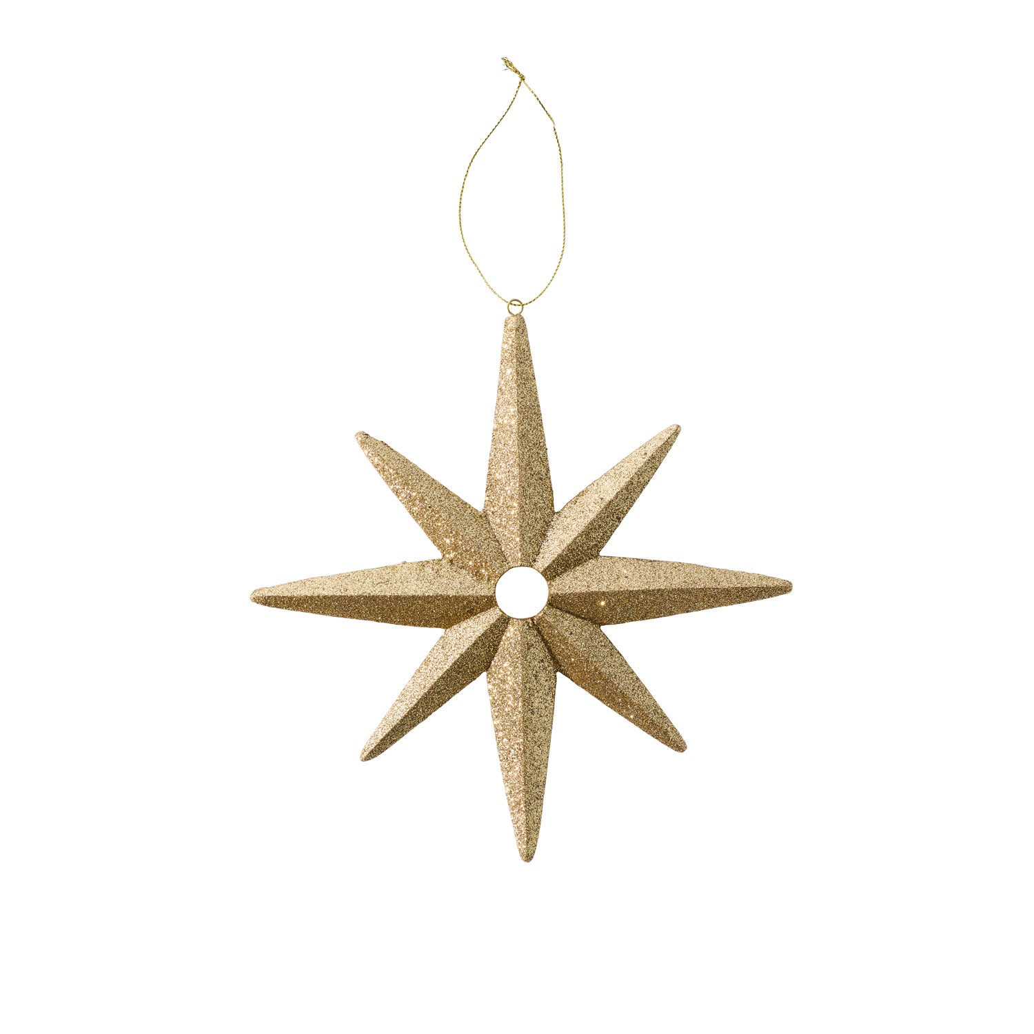 Wishing Star Ornament Set of 8 By Accent Decor | Ornaments | Modishstore - 6