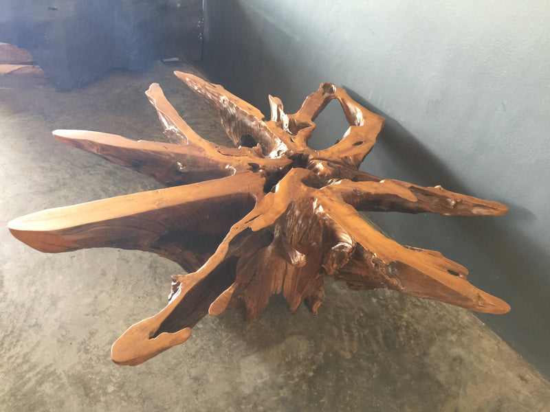 dining table bases, acacia wood, live edge wood table base