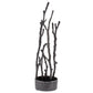 Sculptural Branch Vase, Metal - Round - Nickle By HomArt | Vases | Modishstore - 3