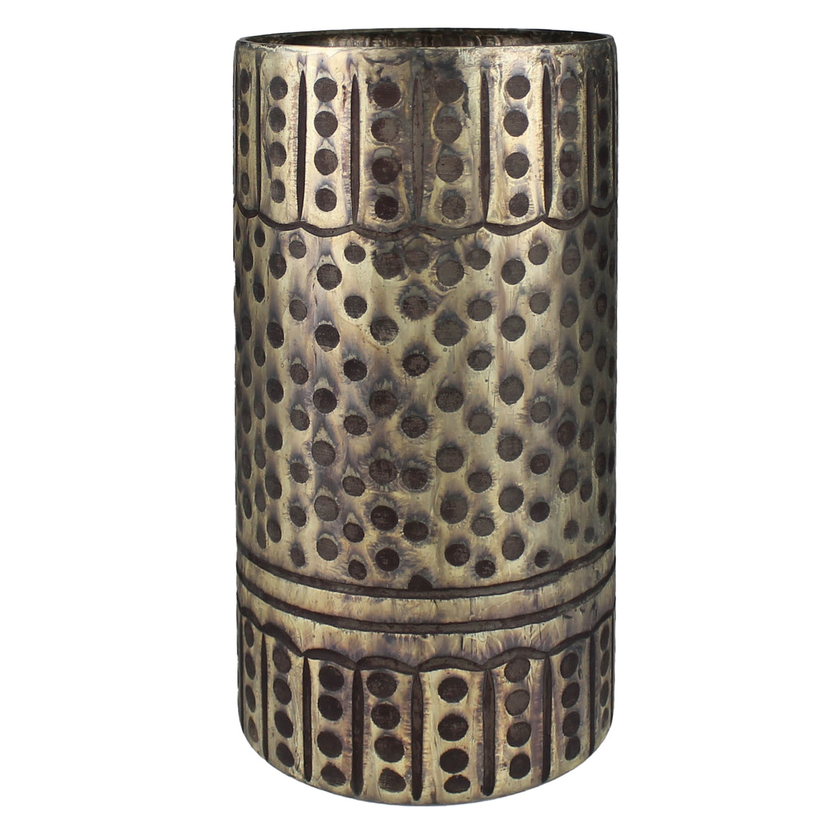 Trove Etched Hurricane, Glass - 2nd quality Set Of 4 By HomArt | Candle Holders | Modishstore