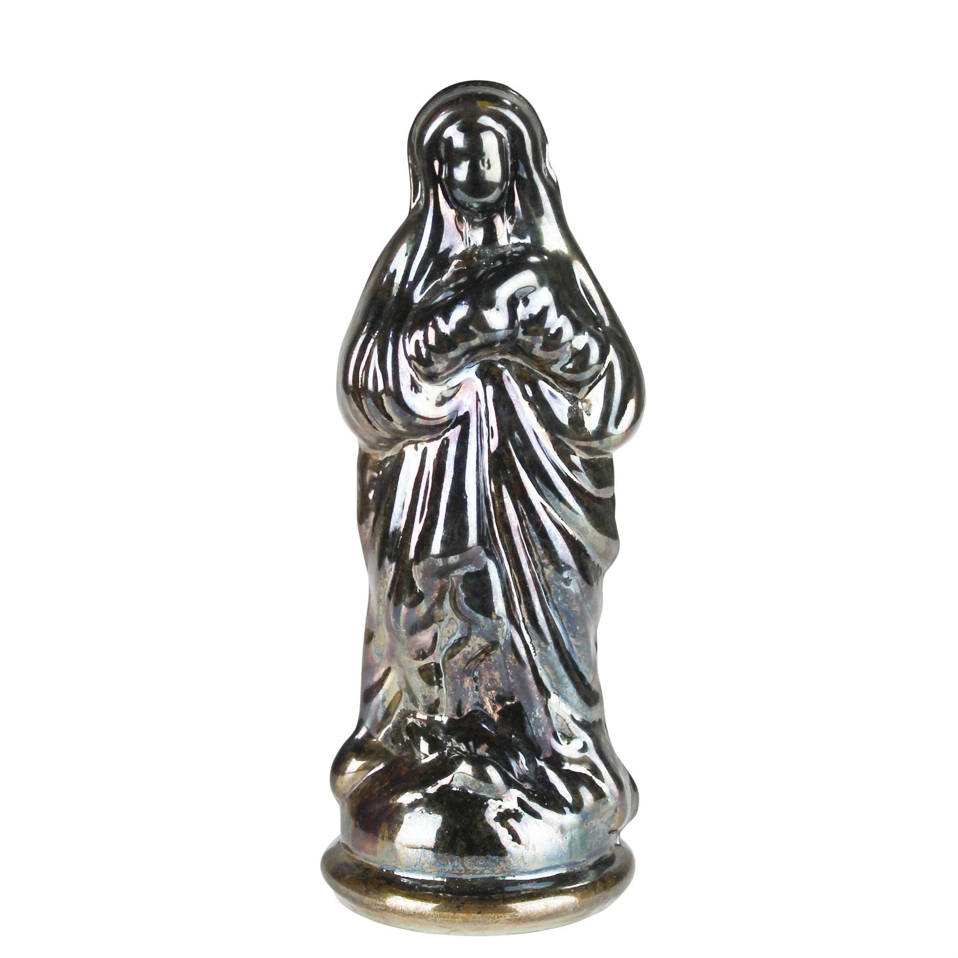 Madonna Praying, Glass Set Of 4 By HomArt | Ornaments | Modishstore - 2