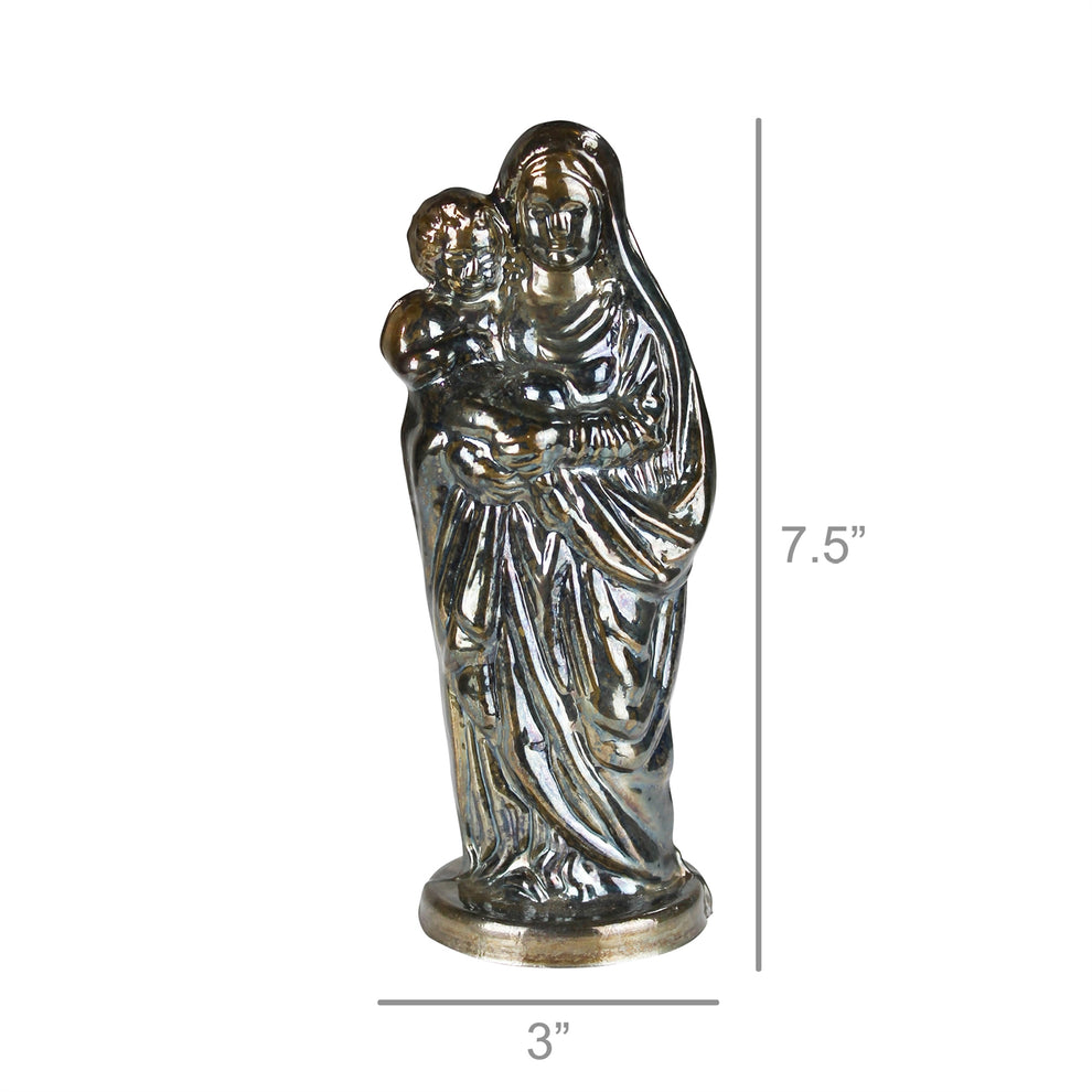 Madonna & Child, Glass Set Of 4 By HomArt | Ornaments | Modishstore - 3