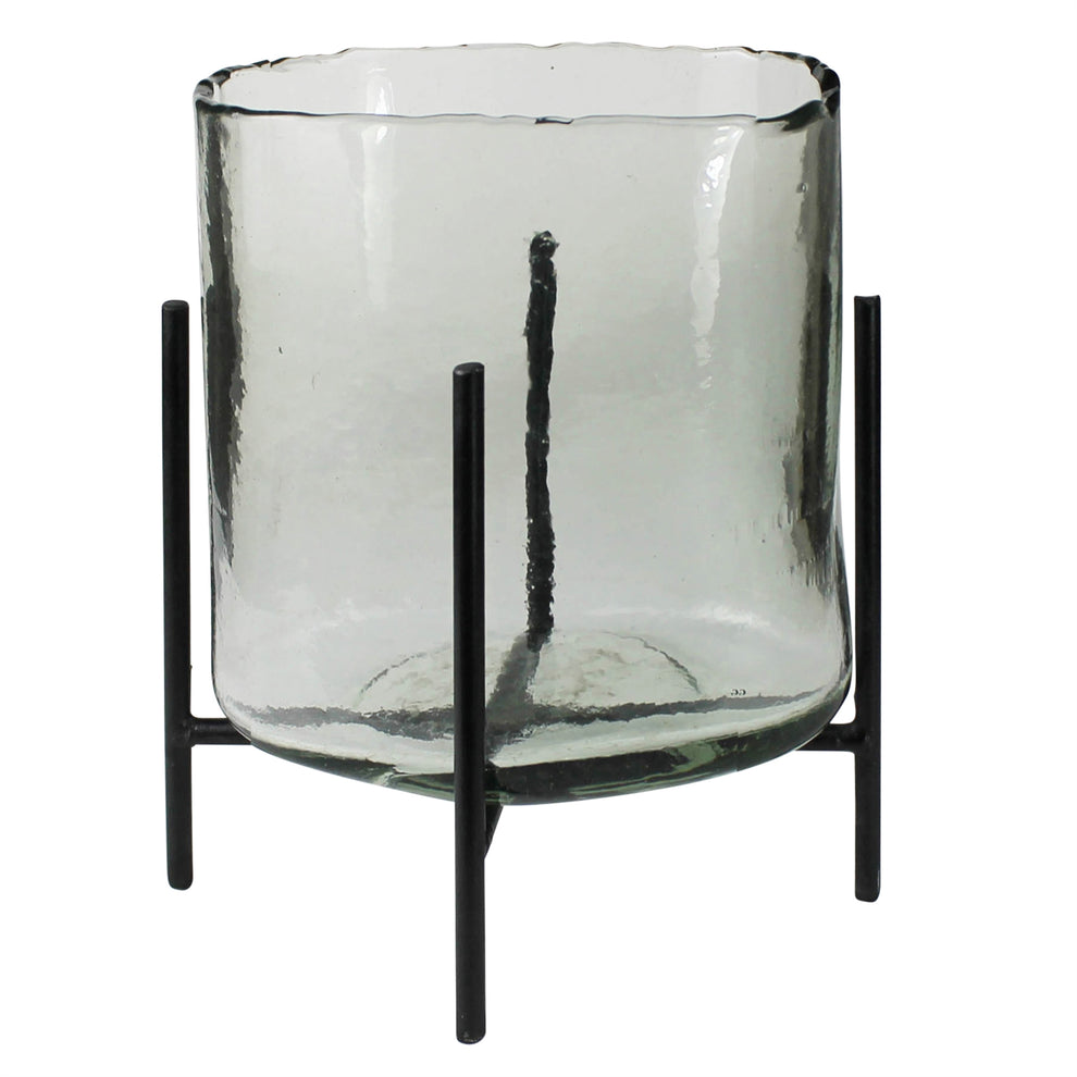Suez Hurricane with Stand - Small Set Of 4 By HomArt | Candle Holders | Modishstore - 2