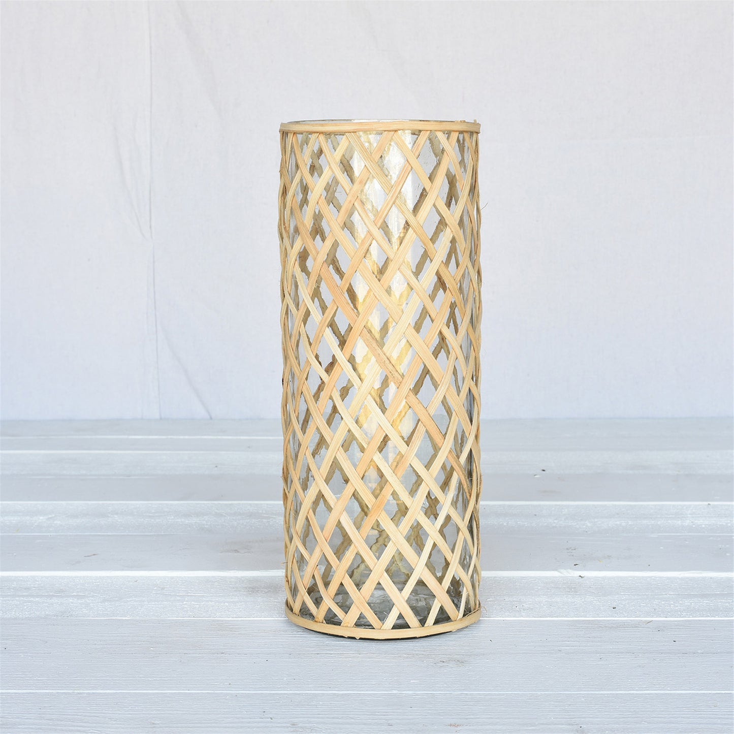 Cane Weave Vase - Grand Set Of 4 By HomArt | Vases | Modishstore - 4
