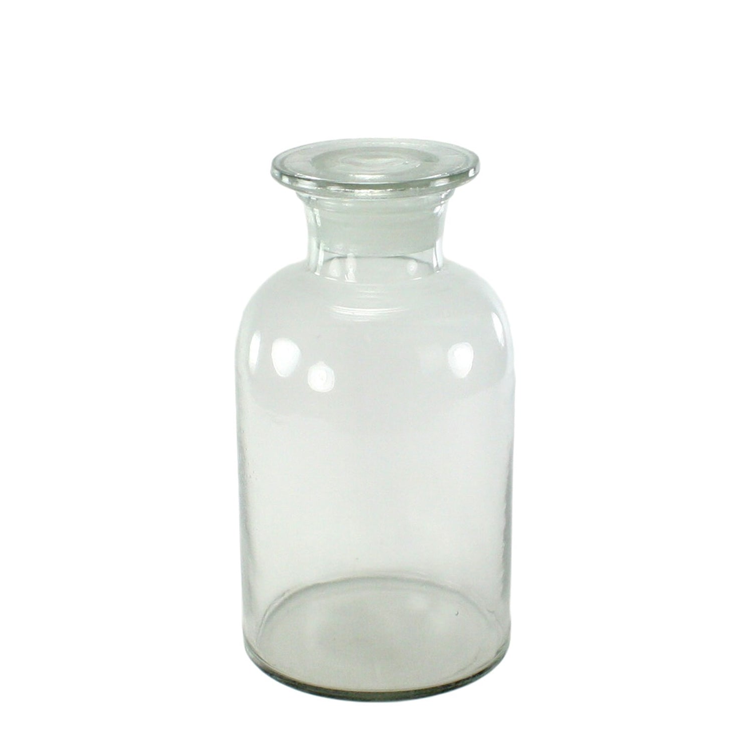 Pharmacy Jar with Stopper - Large - Clear Set Of 4 By HomArt | Jars & Canisters | Modishstore - 2