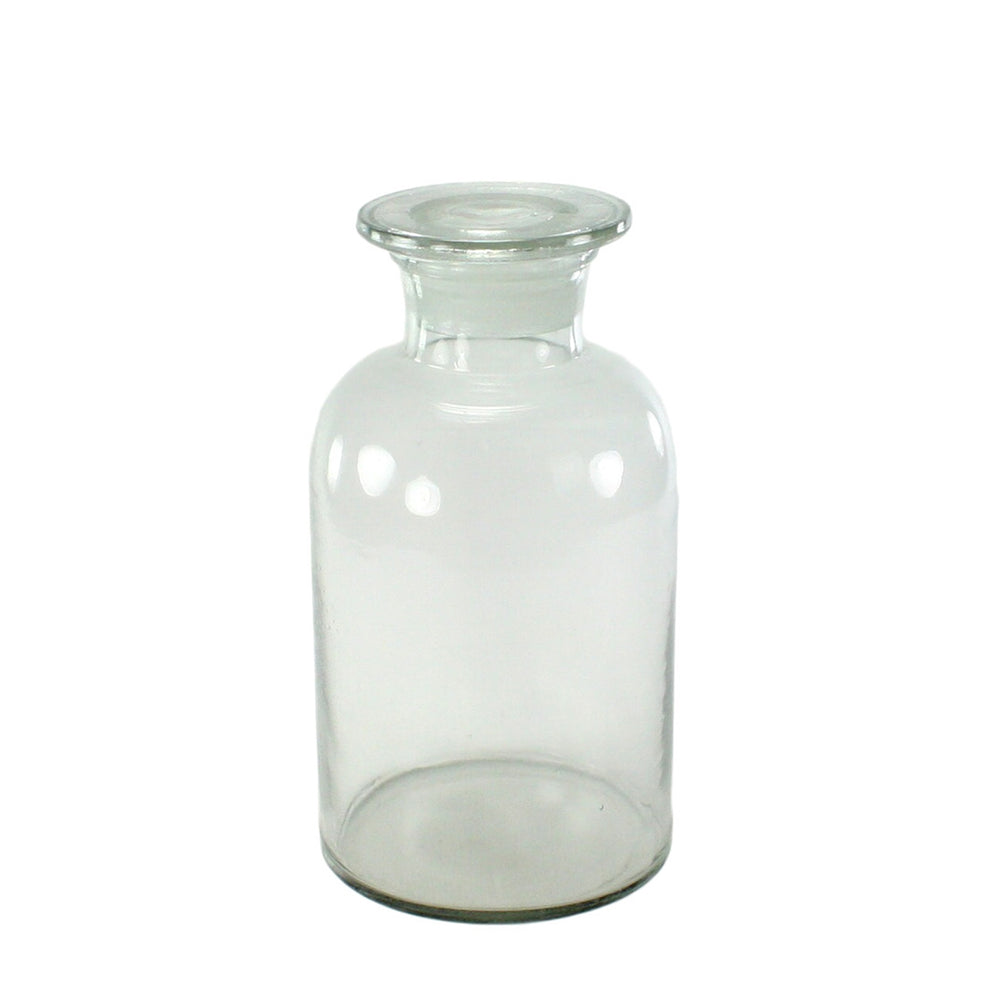 Pharmacy Jar with Stopper - Large - Clear Set Of 4 By HomArt | Jars & Canisters | Modishstore - 2