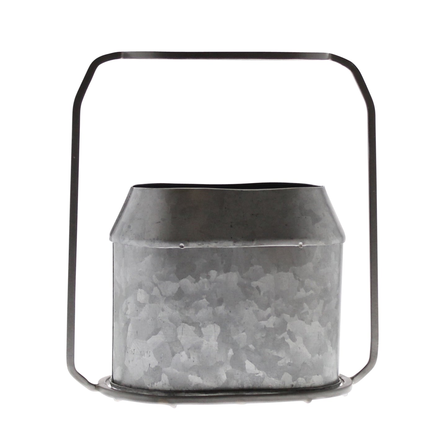 Napa Vase, Metal & Zinc - Oval, Small - Zinc Set Of 4 By HomArt | Vases | Modishstore - 2
