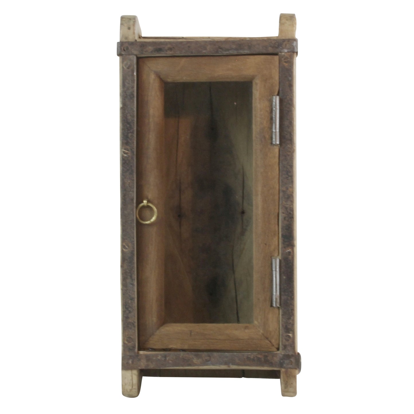 Indus Brick Mold - Cabinet with Glass Door Set Of 4 By HomArt | Ornaments | Modishstore - 5