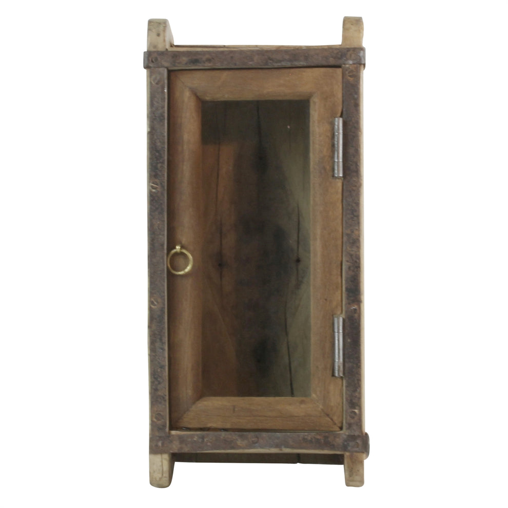 Indus Brick Mold - Cabinet with Glass Door Set Of 4 By HomArt | Ornaments | Modishstore - 5