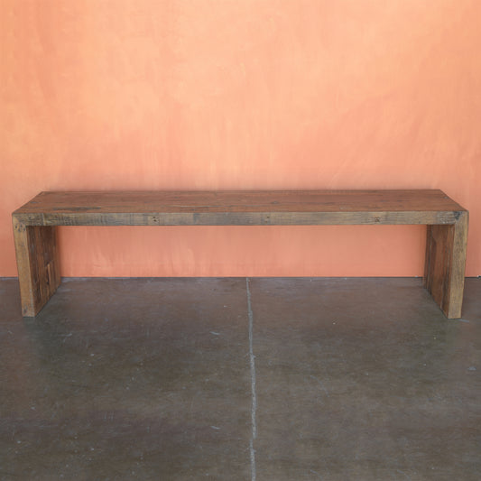 Arcadia Plank Bench By HomArt | Benches | Modishstore - 1