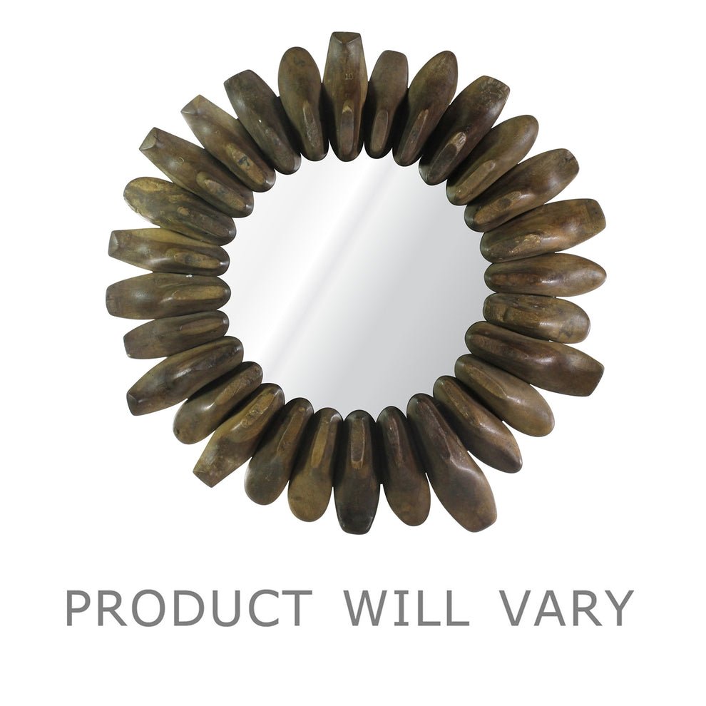 Cobbler Mirror - Round By HomArt | Mirrors | Modishstore - 4