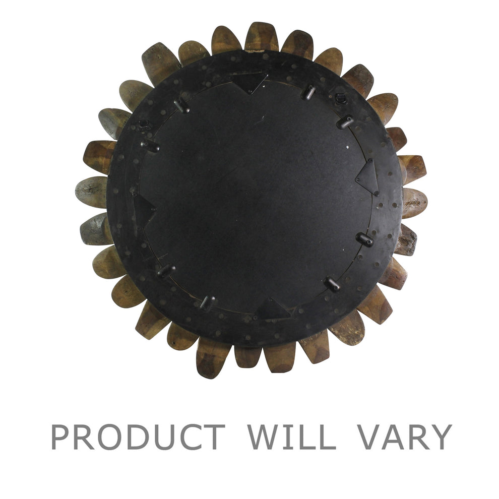 Cobbler Mirror - Round By HomArt | Mirrors | Modishstore - 2