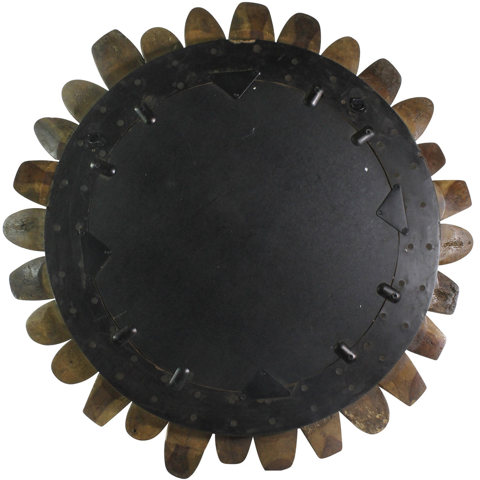 Cobbler Mirror - Round By HomArt | Mirrors | Modishstore - 3