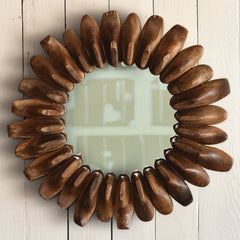 Cobbler Mirror - Round By HomArt