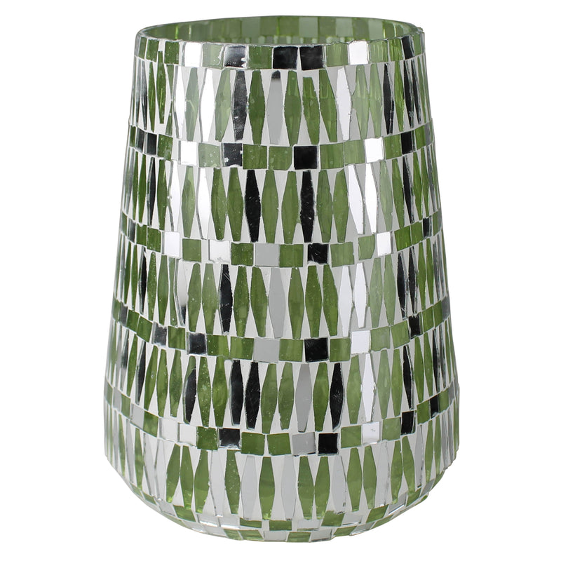 Andra Mosaic Vase, Glass Set Of 4 By HomArt | Vases | Modishstore