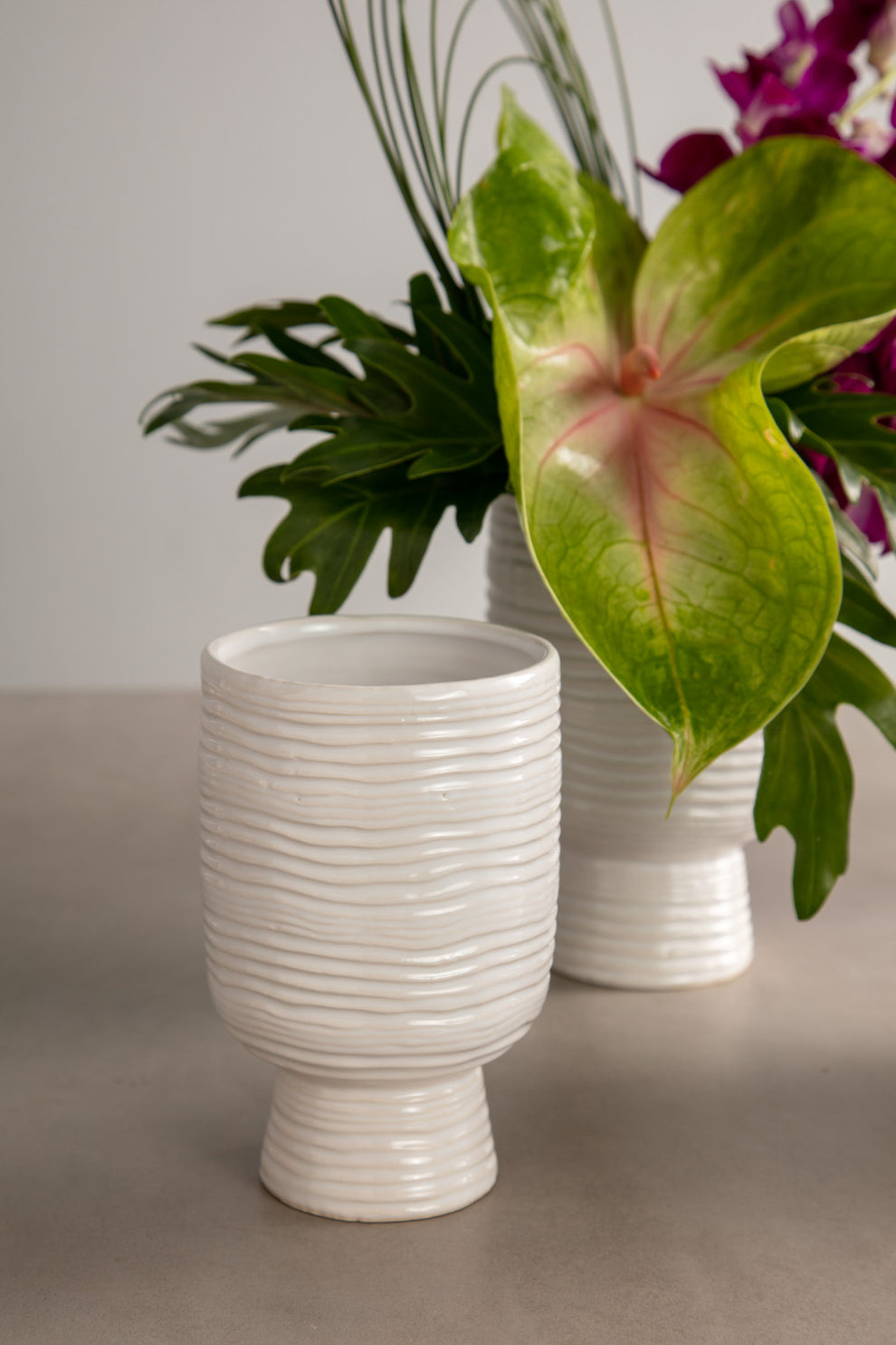 Monaco Vase Set of 4 By Accent Decor | Vases | Modishstore - 6
