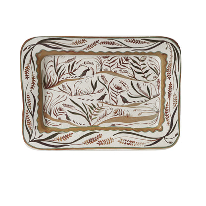 Quail's Run Platter By Accent Decor | Decorative Trays & Dishes | Modishstore - 2