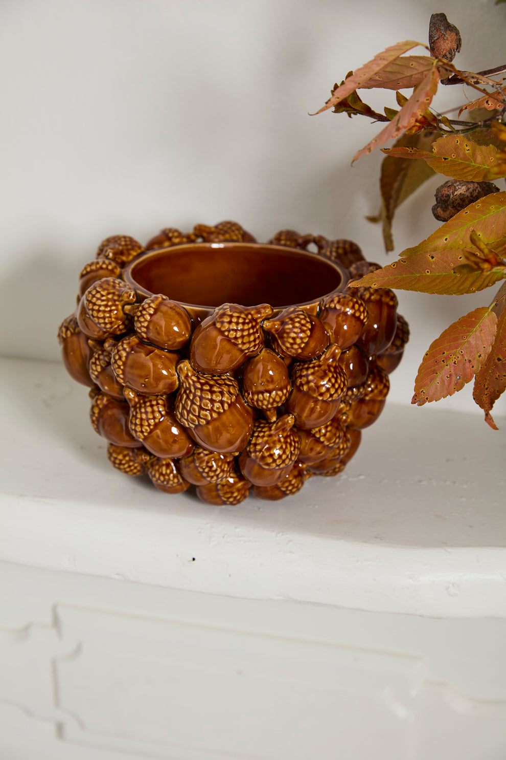 Acorn Pot By Accent Decor | Planters, Troughs & Cachepots | Modishstore - 7